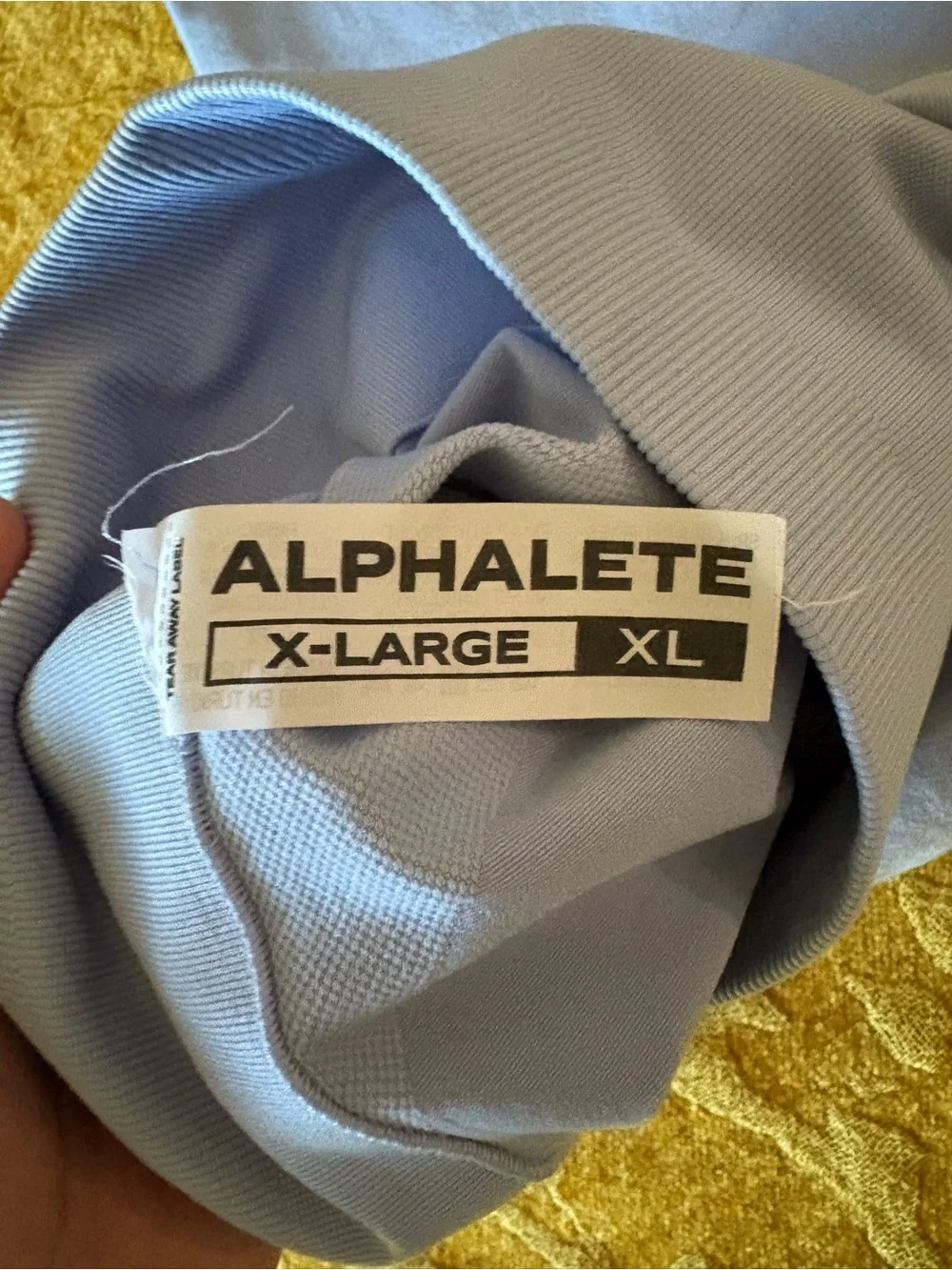 Alphalete Women’s Baby Blue Leggings - Picture 8 of 8